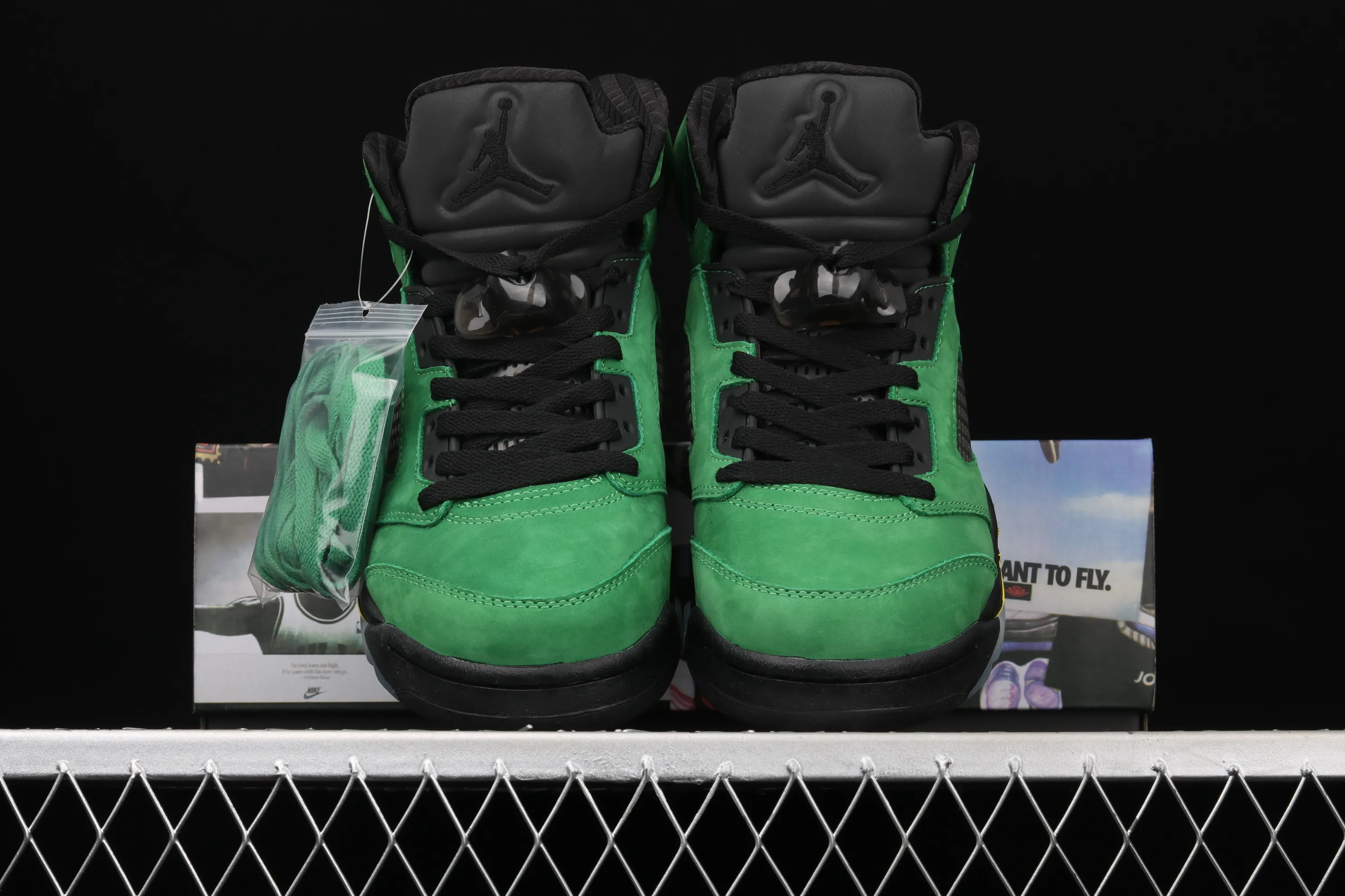 All categories Air Jordan Jordan series basketball shoes Air Jordan 5 P version Air Jordan 5 Retro SE "Apple Green" AJ5 Joe 5 Oregon Apple Green CK6631-307